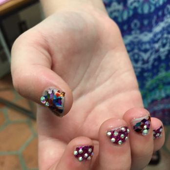 Sconka Nails - Youngest daughter with her nails how adorable - Nail Salons Near Me - Indio, California Sconka Nails - Youngest daughter with her nails how adorable - Nail Salons Near Me - Indio, California