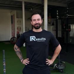 Result's founder Coach Derek Anderson who specializes in balance, mobility, physical therapy, and quality of life goals.