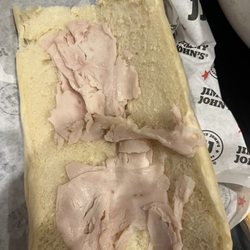 Jimmy John's - This is a REAL picture of a slim w ham.