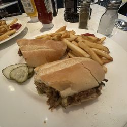 Bally's Tiverton Casino - Philly cheese steak sandwich