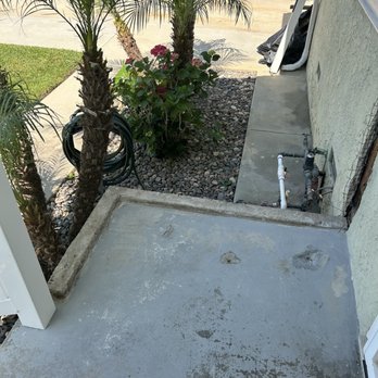 Ursa Pro Restoration - Before - old and in need of repair cement floor - General Contractors Near Me - Los Angeles, California