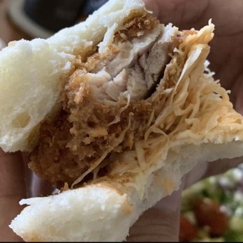 Katsu Sando 808 - The panko breading didn't fall off when bitten into - Japanese Near Me - Honolulu, Hawaii