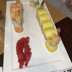 Wasabi Sushi - Tuna and shrimp tempura roll