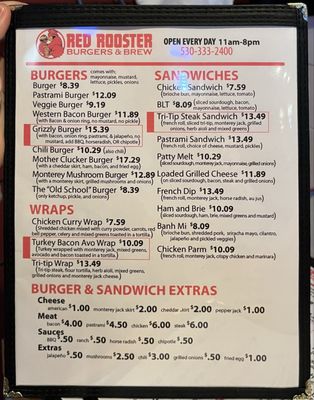Red Rooster Burgers & Brew by null