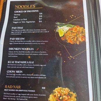 Thai 7 Bistro - menu - Thai Near Me - Brea, California Thai 7 Bistro - menu - Thai Near Me - Brea, California