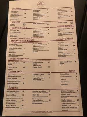 Menu photo 2 La Taverna Dayton, NJ