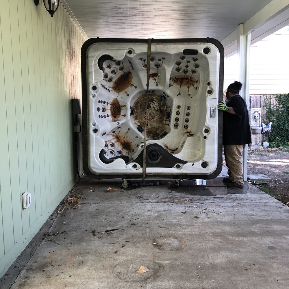 PJ’s Junk Removal - Expertly removed our old spa - Junk Removal & Hauling Near Me PJ’s Junk Removal - Expertly removed our old spa - Junk Removal & Hauling Near Me