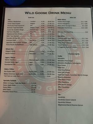 Wild Goose Bar & Grill by null
