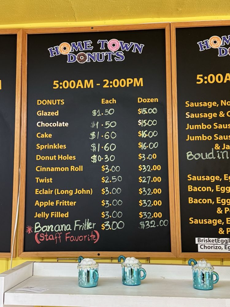 Hometown Donuts Logo