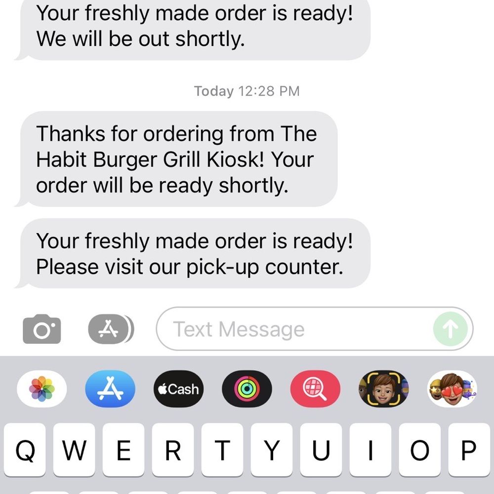 Habit Burger & Grill - Please note timestamps on the order placed at 12:28p via the kiosk. - Burgers Near Me - Temecula, California Habit Burger & Grill - Please note timestamps on the order placed at 12:28p via the kiosk. - Burgers Near Me - Temecula, California