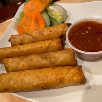 Lotus Restaurant - 4 egg rolls. The sauce was meh - Vietnamese Near Me - Watertown, New York Lotus Restaurant - 4 egg rolls. The sauce was meh - Vietnamese Near Me - Watertown, New York