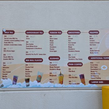 Lotus Boba Tea - Menu (Dec 2023) - Bubble Tea Near Me - Las Cruces, New Mexico