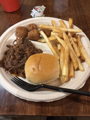 Log Cabin Barbecue by null