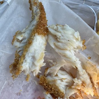 Triangle Deli - Rubbery inside.... Not real fish - Soul Food Near Me - New Orleans, Louisiana