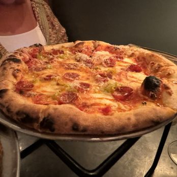 Pearl's - Hellbabe pizza, unique flavor with the hot honey. - Pizza Near Me - Lexington, Kentucky