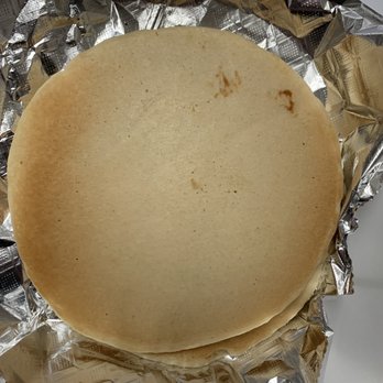 El Taco Tote - Pancake or raw tortilla? - Mexican Near Me - Laredo, Texas