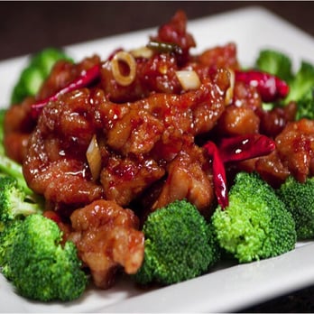 Yum Chen - a plate of broccoli and chicken - Chinese Near Me - Hyattsville, Maryland Yum Chen - a plate of broccoli and chicken - Chinese Near Me - Hyattsville, Maryland