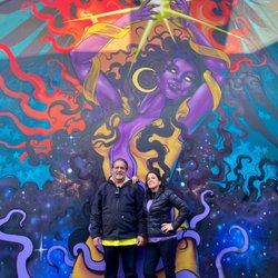 Denver Pedicab Tours - Rino Art district in Denver