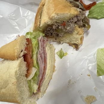 Decosmo Italian Market - Italian sandwich and Philly cheesesteak.  I would order the cheesesteak again! - International Grocery Near Me - Pinellas Park, Florida