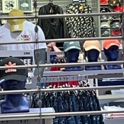 Champs Sports - At this point she's exasperated by me asking if they were opening anytime soon.