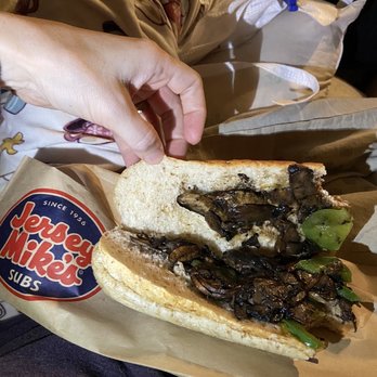 Jersey Mike's Subs - Portabella mushroom hot sandwich with no cheese - Sandwiches Near Me - Lockport, Illinois