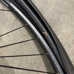 I should've took a photo of the rim strip before I, YES I, FIXED IT!!!!