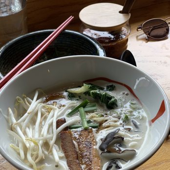 Ten-Ichi Ramen - Ten Ichi Ramen with addtional bean sprout - Ramen Near Me - Brooklyn, New York Ten-Ichi Ramen - Ten Ichi Ramen with addtional bean sprout - Ramen Near Me - Brooklyn, New York