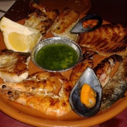 Gemischter Fischteller