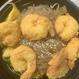 Fried Shrimp Bowl
