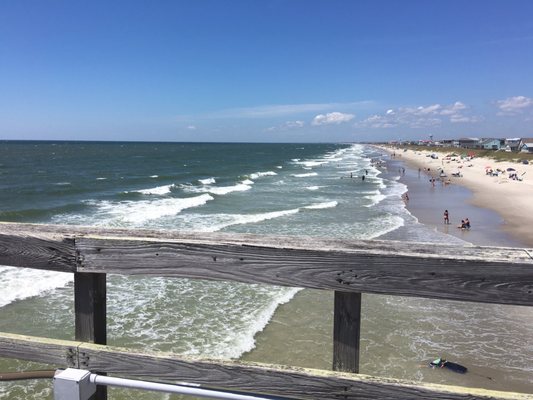 Oak Island Pier by null