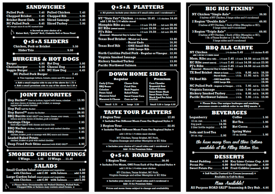 Menu photo 4 PJ's BAR-B-QSA Saratoga Springs, NY Menu photo 4 PJ's BAR-B-QSA Saratoga Springs, NY