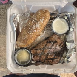 The Monday night special steak and potatoe