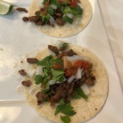 Finished tacos