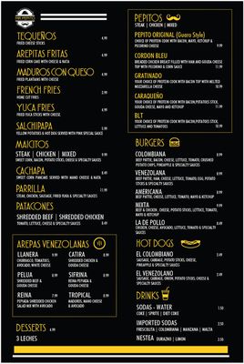 Menu photo 5 Mr Pepito Miami Miami, FL