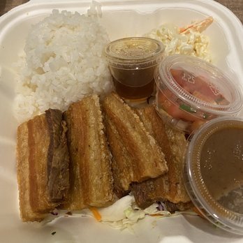 Joey's Kitchen Napili - Crispy pork belly - Filipino Near Me - Lahaina, Hawaii Joey's Kitchen Napili - Crispy pork belly - Filipino Near Me - Lahaina, Hawaii