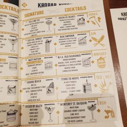 KROBAR Craft Distillery - Cocktails page 2