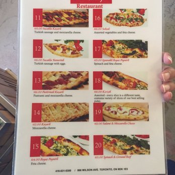 Mustafa Turkish Pizza - Turkish Near Me - Toronto, Ontario