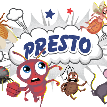 Presto Pest Control - Company Logo: Ants, Spiders, Cockroaches, Rodents, Termites and Mosquitoes. - Pest Control Near Me - San Jose, California