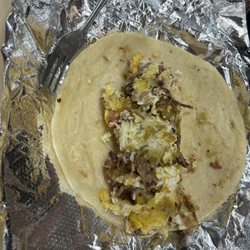Chuy's Bar B Q - Restler breakfast burrito