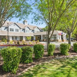 Aegis Living Carmichael - View of the building from front lawn