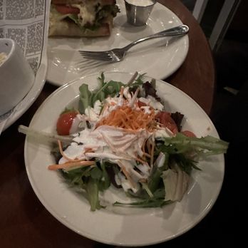 Parkers' Lighthouse - Side salad in place of the fries. - Seafood Near Me - Long Beach, California Parkers' Lighthouse - Side salad in place of the fries. - Seafood Near Me - Long Beach, California