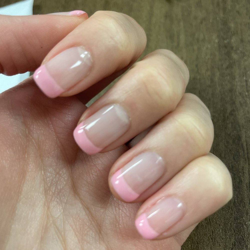 Glamicure - freshly painted by Kris-French gel - Nail Salons Near Me - Los Angeles, California Glamicure - freshly painted by Kris-French gel - Nail Salons Near Me - Los Angeles, California