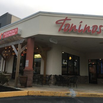 Toninos Pizza & Pasta - Exterior in a strip mall. - Italian Near Me - Malvern, Pennsylvania Toninos Pizza & Pasta - Exterior in a strip mall. - Italian Near Me - Malvern, Pennsylvania