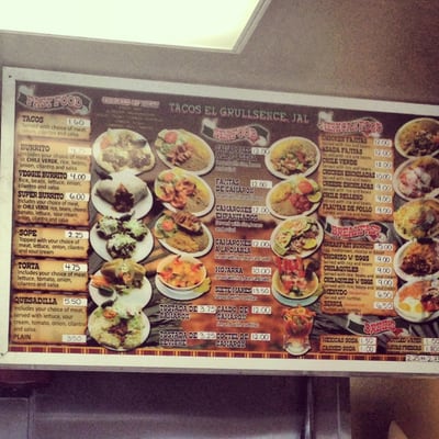 Menu photo 4 El Grullense Jal Hollister, CA