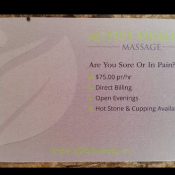 Active Healing Massage - Massage Therapy Near Me - Medicine Hat, Alberta Active Healing Massage - Massage Therapy Near Me - Medicine Hat, Alberta