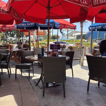 Bubba Gump Shrimp - Outside seating - Seafood Near Me - Long Beach, California