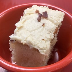 Temptations - Maple Bacon Cake to start.