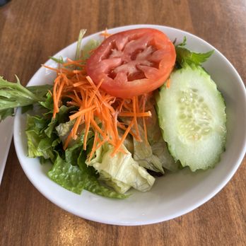 Sushi On Fire - small salad coming with lunch special - Sushi Bars Near Me - Long Beach, California Sushi On Fire - small salad coming with lunch special - Sushi Bars Near Me - Long Beach, California