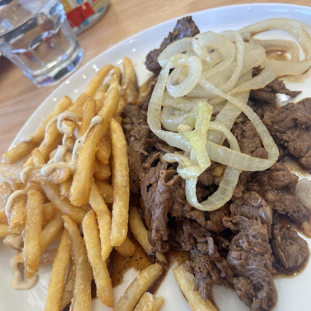 Inda + Mely - Bistek Tagalog w/ Fries - Filipino Near Me - San Bruno, California