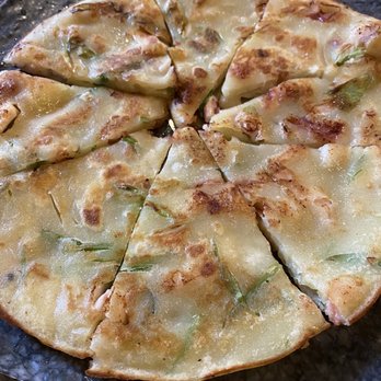 Korea Garden Restaurant - Seafood pancake - Korean Near Me - Houston, Texas Korea Garden Restaurant - Seafood pancake - Korean Near Me - Houston, Texas